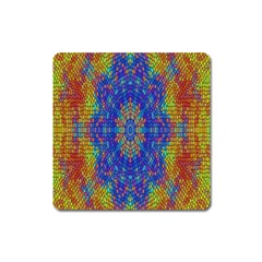 A Creative Colorful Backgroun Square Magnet by Nexatart