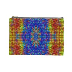 A Creative Colorful Backgroun Cosmetic Bag (large)  by Nexatart