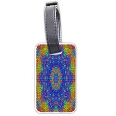 A Creative Colorful Backgroun Luggage Tags (one Side)  by Nexatart