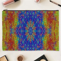 A Creative Colorful Backgroun Cosmetic Bag (xxxl)  by Nexatart