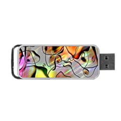 Abstract Pattern Texture Portable Usb Flash (two Sides) by Nexatart