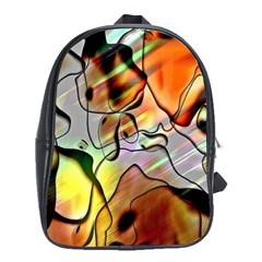 Abstract Pattern Texture School Bags (xl)  by Nexatart