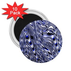 Aliens Music Notes Background Wallpaper 2 25  Magnets (10 Pack) 