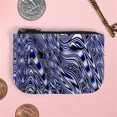 Aliens Music Notes Background Wallpaper Mini Coin Purses by Nexatart