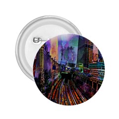 Downtown Chicago City 2.25  Buttons