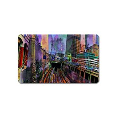 Downtown Chicago City Magnet (Name Card)