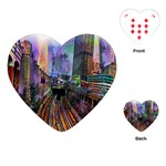 Downtown Chicago City Playing Cards (Heart)  Front