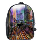 Downtown Chicago City School Bags(Large)  Front