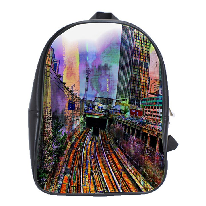 Downtown Chicago City School Bags(Large) 