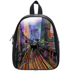 Downtown Chicago City School Bags (Small)  Front