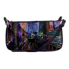 Downtown Chicago City Shoulder Clutch Bags