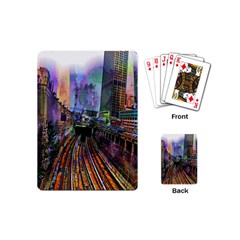 Downtown Chicago City Playing Cards (Mini) 