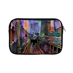 Downtown Chicago City Apple Ipad Mini Zipper Cases by Nexatart