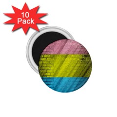 Brickwall 1 75  Magnets (10 Pack) 