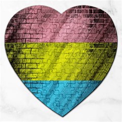 Brickwall Jigsaw Puzzle (heart)