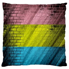 Brickwall Standard Flano Cushion Case (two Sides) by Nexatart