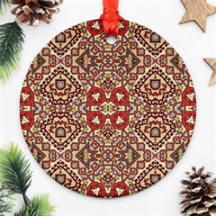 Seamless Pattern Based On Turkish Carpet Pattern Ornament (round) by Nexatart