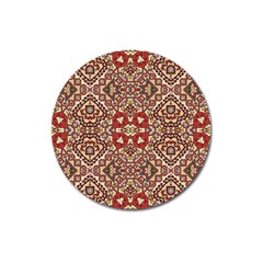 Seamless Pattern Based On Turkish Carpet Pattern Magnet 3  (round) by Nexatart