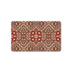 Seamless Pattern Based On Turkish Carpet Pattern Magnet (name Card) by Nexatart