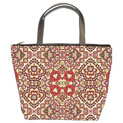 Seamless Pattern Based On Turkish Carpet Pattern Bucket Bags by Nexatart