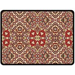 Seamless Pattern Based On Turkish Carpet Pattern Fleece Blanket (Large)  80 x60  Blanket Front