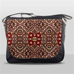 Seamless Pattern Based On Turkish Carpet Pattern Messenger Bags Front