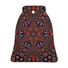 Armenian Carpet In Kaleidoscope Bell Ornament (two Sides) by Nexatart