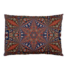 Armenian Carpet In Kaleidoscope Pillow Case (two Sides) by Nexatart