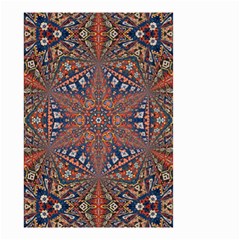 Armenian Carpet In Kaleidoscope Small Garden Flag (two Sides) by Nexatart