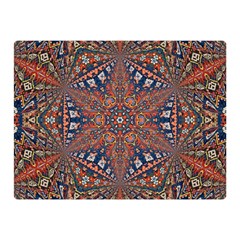 Armenian Carpet In Kaleidoscope Double Sided Flano Blanket (mini)  by Nexatart