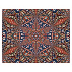 Armenian Carpet In Kaleidoscope Double Sided Flano Blanket (medium)  by Nexatart