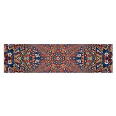 Armenian Carpet In Kaleidoscope Satin Scarf (oblong) by Nexatart