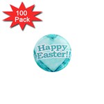 Happy Easter Theme Graphic 1  Mini Magnets (100 pack)  Front