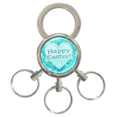 Happy Easter Theme Graphic 3-ring Key Chains by dflcprints