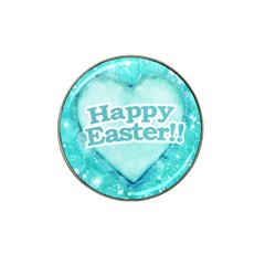 Happy Easter Theme Graphic Hat Clip Ball Marker by dflcprints