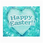 Happy Easter Theme Graphic Small Glasses Cloth Front