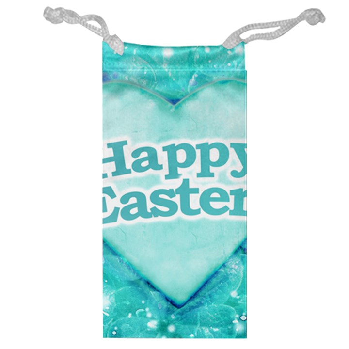 Happy Easter Theme Graphic Jewelry Bag