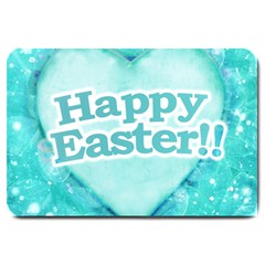 Happy Easter Theme Graphic Large Doormat  by dflcprints