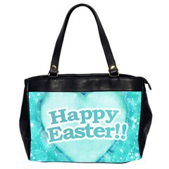 Happy Easter Theme Graphic Office Handbags (2 Sides)  by dflcprints