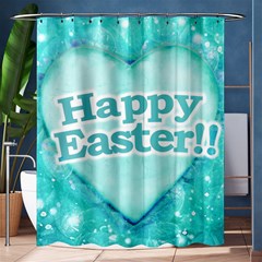 Happy Easter Theme Graphic Shower Curtain 60  X 72  (medium)  by dflcprints