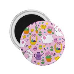 Cute Easter pattern 2.25  Magnets