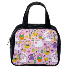 Cute Easter pattern Classic Handbags (One Side)