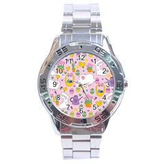 Cute Easter pattern Stainless Steel Analogue Watch