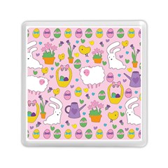 Cute Easter pattern Memory Card Reader (Square) 