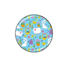 Cute Easter Pattern Hat Clip Ball Marker (10 Pack) by Valentinaart