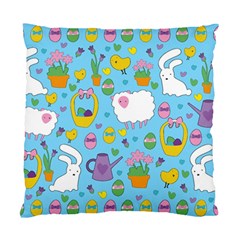 Cute Easter Pattern Standard Cushion Case (two Sides) by Valentinaart