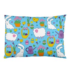 Cute Easter Pattern Pillow Case by Valentinaart