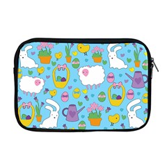 Cute Easter Pattern Apple Macbook Pro 17  Zipper Case by Valentinaart