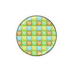 Colorful Happy Easter Theme Pattern Hat Clip Ball Marker