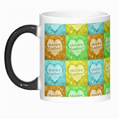 Colorful Happy Easter Theme Pattern Morph Mugs by dflcprints